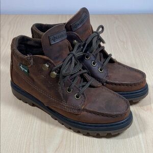 Eastland Brown Lace up Ankle Boots with Durable Sole